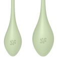 CONJUNTO DE BOLAS DE TREINO YONI POWER 2 VERDE | SATISFYER