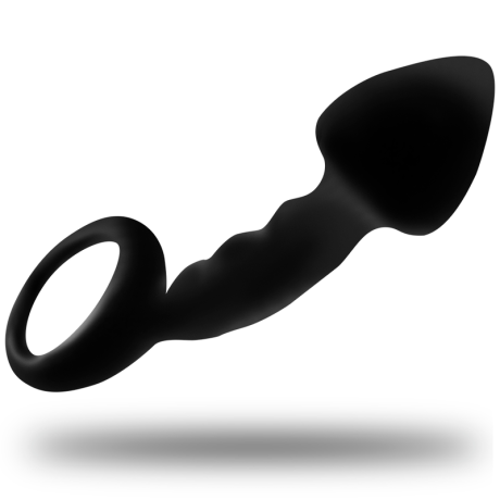 PLUG NIVELADO COM ANEL PRETO 8X3CM