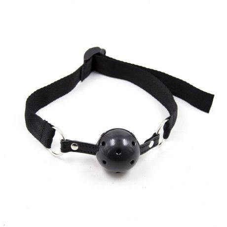 MORDAÇA DE NYLON COM BOLA RESPIRÁVEL
