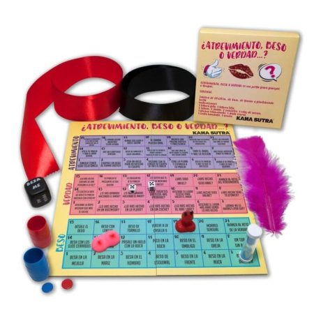 JOGO DE TABULEIRO "ATREVIMIENTO, BESO O VERDAD...?"