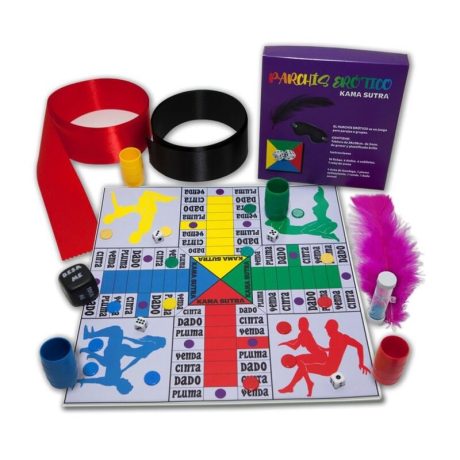 JOGO DE TABULEIRO "PARCHÍS ERÓTICO"