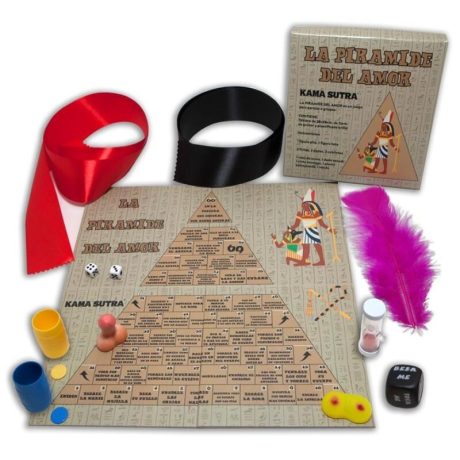 JOGO DE TABULEIRO "LA PIRAMIDE DEL AMOR"