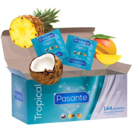 PRESERVATIVOS TROPICAL 144 UNI. | PASANTE