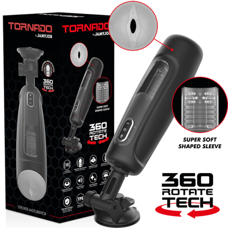 JAMYJOB TORNADO 360 ROTATE TECH MASTURBADOR