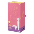 SATISFYER DOUBLE WAND-ER APP – BRANCO