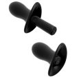 TANGA COM PLUG VIBRATÓRIO REMOTE TRIPLE TEASER XL/XXL 6.6X3CM PRETO | HOOKUP