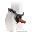 KING COCK PLUS 3D TRIPLA DENSIDADE GALO 15 CM