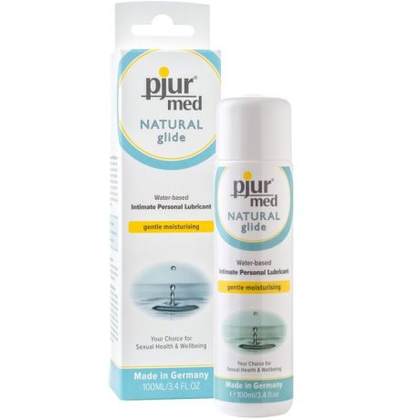 LUBRIFICANTE MED NATURAL GLIDE 100ML | PJUR