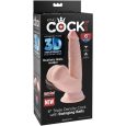 KING COCK PLUS 3D COCK BOLAS DE BALANÇO 12,7 CM