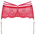 LEG AVENUE – TEDDY DE ENCAJES Y TIRANTAS EN LA ESPALDA – NEGRO