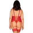 ESPARTILHO E TANGA BLOSSMINA VERMELHO XXXXXXL/XXXXXXXL
