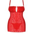 CAMISA DE NOITE E TANGA BLOSSMINA VERMELHA XXXXXXL/XXXXXXXL