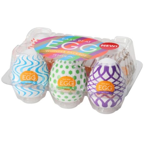 TENGA WONDER CONJUNTO 6 MASTURBADORES OVO