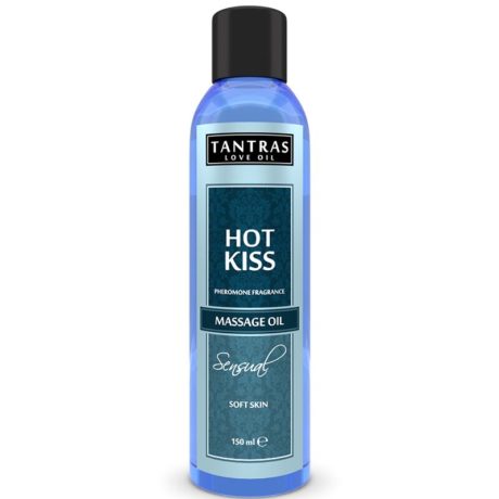 ÓLEO DE MASSAGEM TANTRAS HOT KISS SENSUAL 150ML | INTIMATELINE