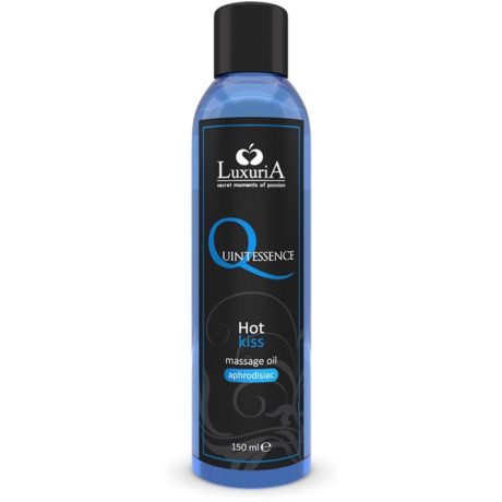 ÓLEO DE MASSAGEM QUINTESSENCE HOT KISS 150ML | LUXURIA