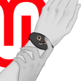 WATCHME RELÓJIO CONTROL REMOTO WIRELESS TECHNOLOGY – JET BLACK AND COPPER