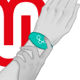 WATCHME RELÓGIO DE TECNOLOGIA SEM FIO – AQUAMARINE