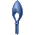 SATISFYER BULLSEYE ANEL VIBRATÓRIO COM APP – AZUL