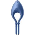 SATISFYER BULLSEYE ANEL VIBRATÓRIO COM APP – AZUL