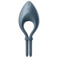 SATISFYER BULLSEYE ANEL VIBRATÓRIO COM APP – CINZA
