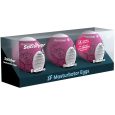3 OVOS MASTURBADORES BUBBLE | SATISFYER