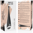 ESTIMULADOR CLITÓRIS ORGASMICO BRILLY GLAM SPOT VIBE PRETO SILICONE