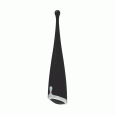 ESTIMULADOR CLITÓRIS ORGASMICO BRILLY GLAM SPOT VIBE PRETO SILICONE