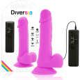 DIVERSIA VIBRADOR FLEXÍVEL 20,5 CM – ROXO