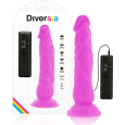 DIVERSIA VIBRADOR FLEXÍVEL 21 CM – ROXO