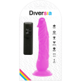 DIVERSIA VIBRADOR FLEXÍVEL 21 CM – ROXO