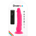 DIVERSIA VIBRADOR FLEXÍVEL 21 CM – ROSA
