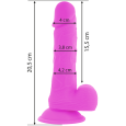 DIVERSIA VIBRADOR FLEXÍVEL 20,5 CM – ROXO
