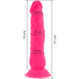 DIVERSIA VIBRADOR FLEXÍVEL 21 CM – ROSA