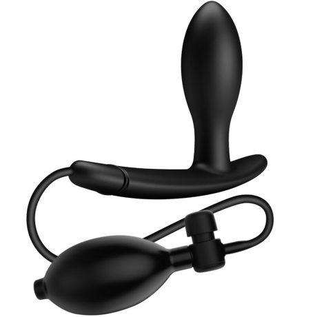 PLUG ANAL INFLÁVEL DRAKE PRETO 7X2.5CM