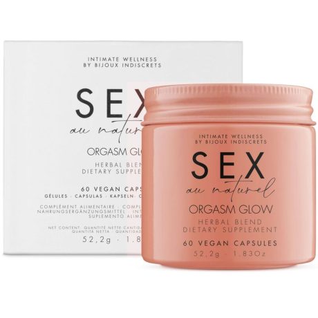 CÁPSULAS SEX AU NATUREL ORGASM GLOW 60 UNI. | BIJOUX