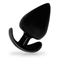 PLUG ANAL PRETO 8.5X4.5CM | ADDICTED TOYS