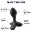 VIBRADOR SATISFYER GAME CHANGER PLUG – PRETO