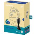 SATISFYER TRENDSETTER VIBRATING PLUG APP – BLACK