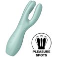 VIBRADOR THREESOME 3 HORTELÃ | SATISFYER