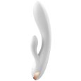 SATISFYER DOUBLE FLEX VIBRATOR APP – BRANCO