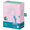 SATISFYER – DEEP DIVER PLUG VIBRADOR APP AZUL