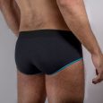 BOXERS CURTOS MS24A PRETO/AZUL M
