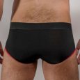 BOXERS CURTOS MS24A PRETO/VERMELHO S