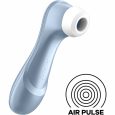 ESTIMULADOR/VIBRADOR DE PULSO DE AR PRO 2 GN 2 AZUL | SATISFYER