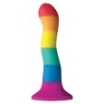 ORGULHO – BANDEIRA LGBT ONDA DILDO 17 CM