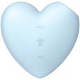 ESTIMULADOR/VIBRADOR DE PULSO DE AR CUTIE HEART AZUL | SATISFYER