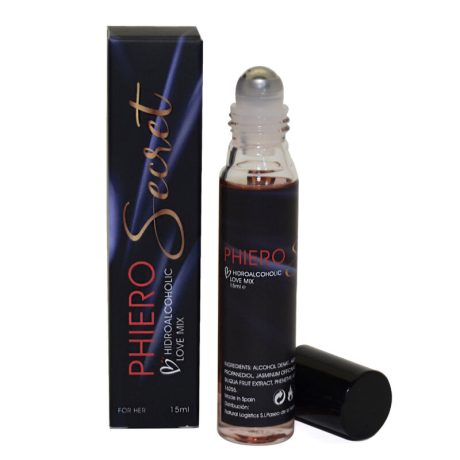 FEROMONAS EM ROLL-ON PHIERO SECRET 15ML | 500COSMETICS
