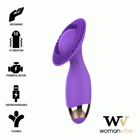 ESTIMULADOR PUPPY ROXO | WOMANVIBE
