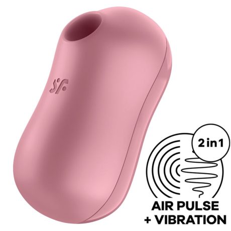 ESTIMULADOR/VIBRADOR DE PULSO DE AR COTTON CANDY ROSA | SATISFYER