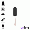 OVO VIBRATÓRIO COM CONTROLE REMOTO ONLINE L – PRETO